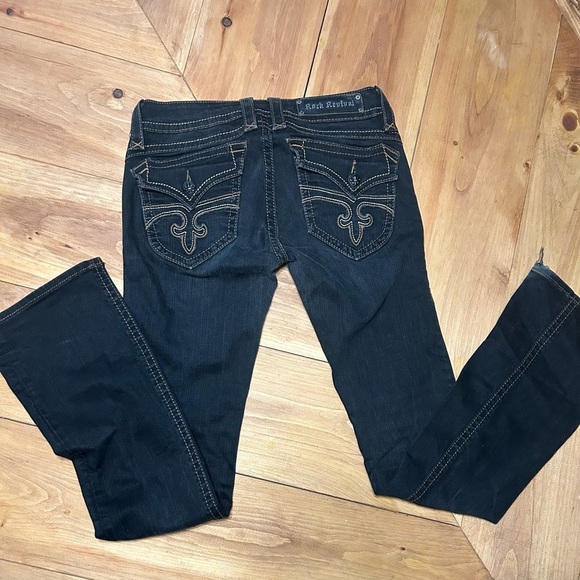 Rock Revival Women's Black Boot Cut Jeans - Picture 2 of 14